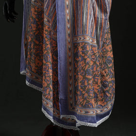 Cotton jaipur printed dupatta 49 - handcrafted