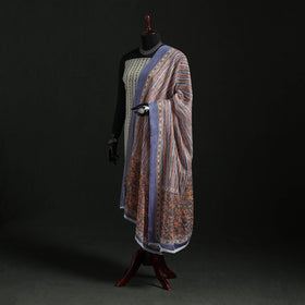 Cotton jaipur printed dupatta 49 - handcrafted