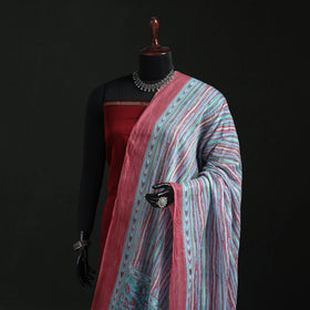 Cotton jaipur printed dupatta 69 - handcrafted