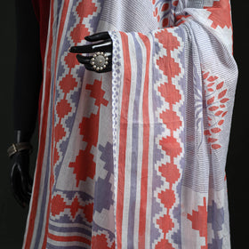 Cotton jaipur printed dupatta 99 - handcrafted