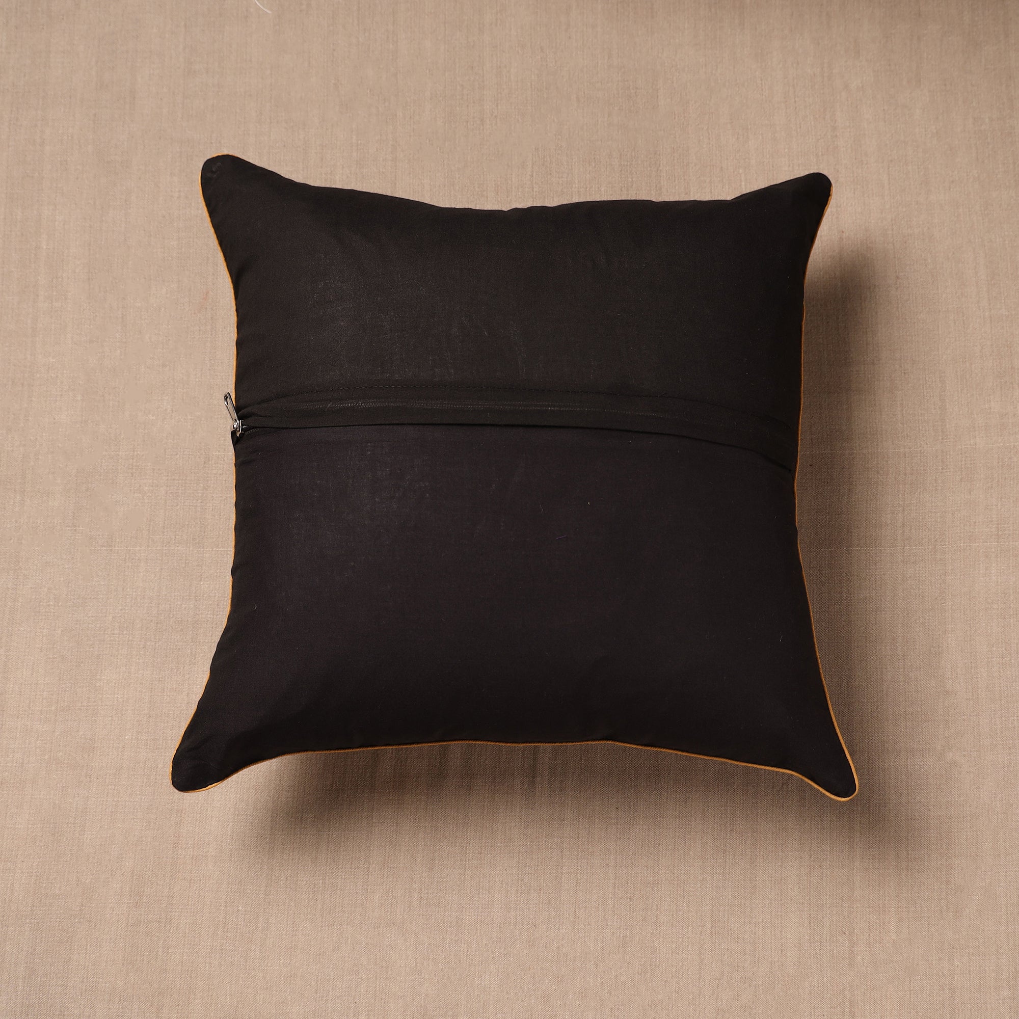  Block Print Cotton Kalamkari Cushion Cover