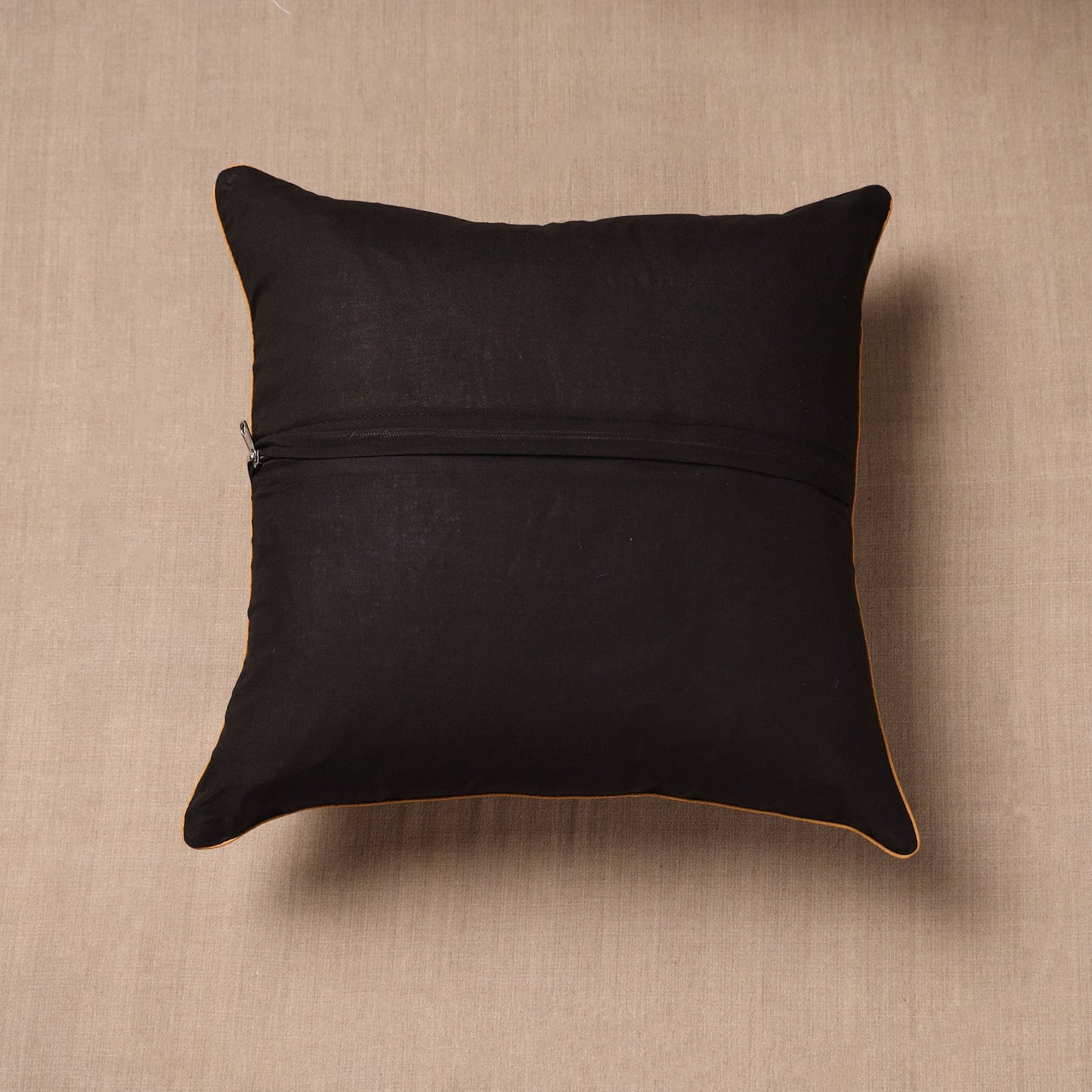  Block Print Cotton Kalamkari Cushion Cover