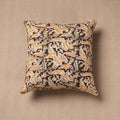  Block Print Cotton Kalamkari Cushion Cover