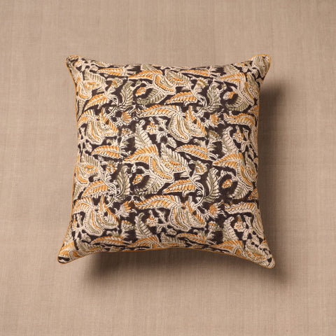  Block Print Cotton Kalamkari Cushion Cover