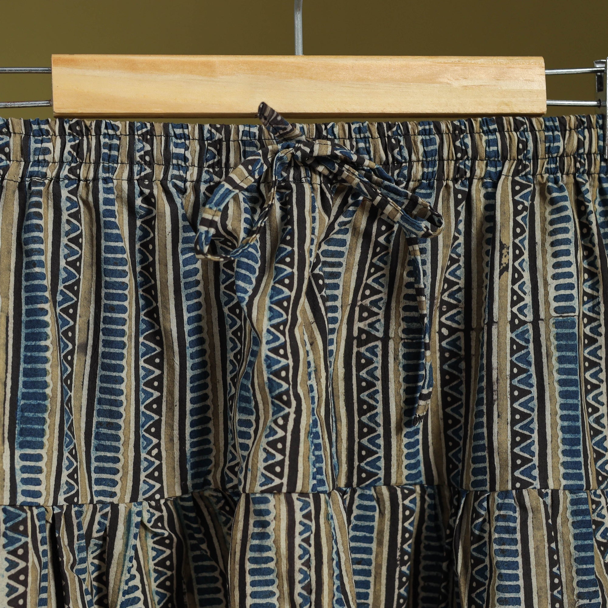 Multicolor - cotton natural dyed salwar 03 - handcrafted