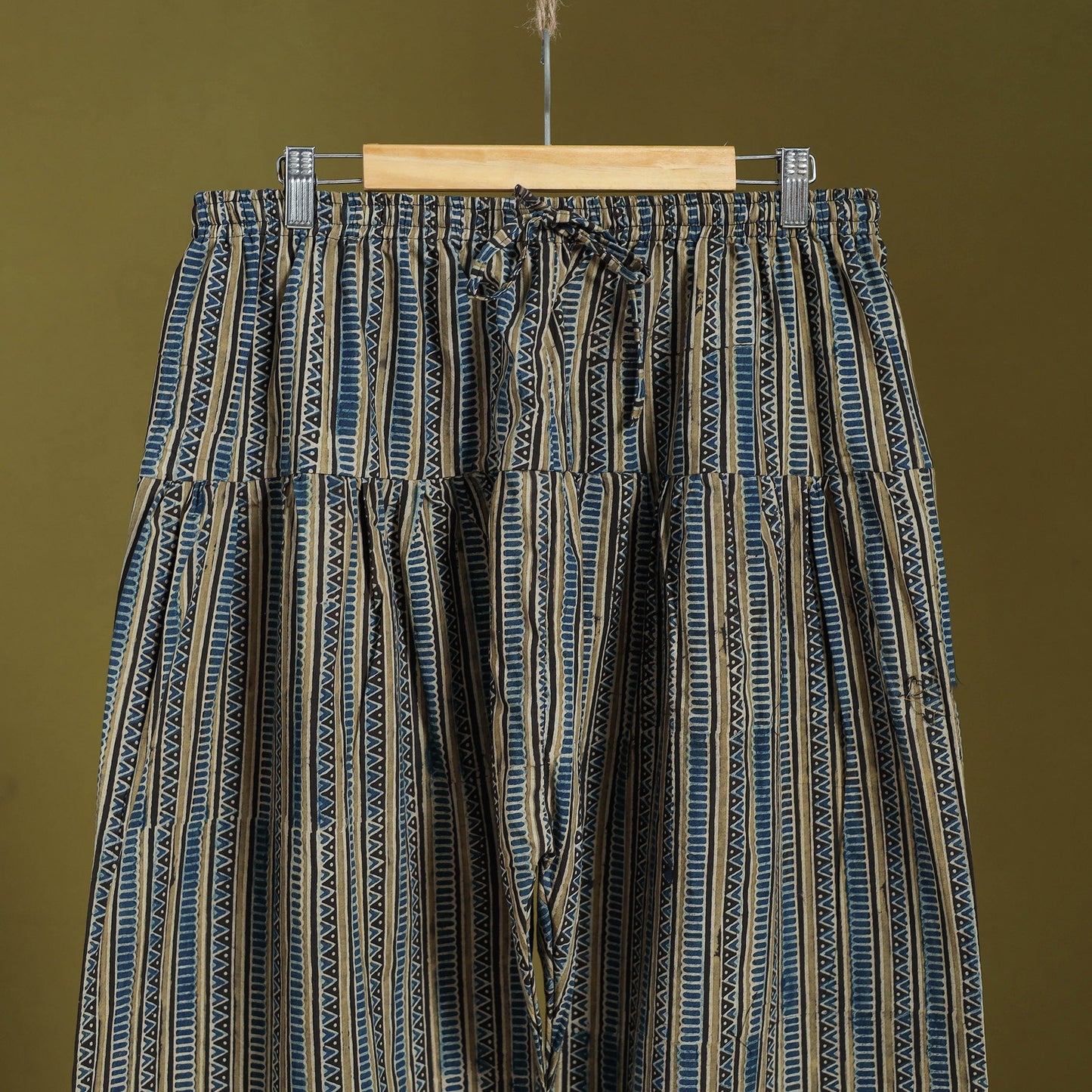 Multicolor - cotton natural dyed salwar 03 - handcrafted