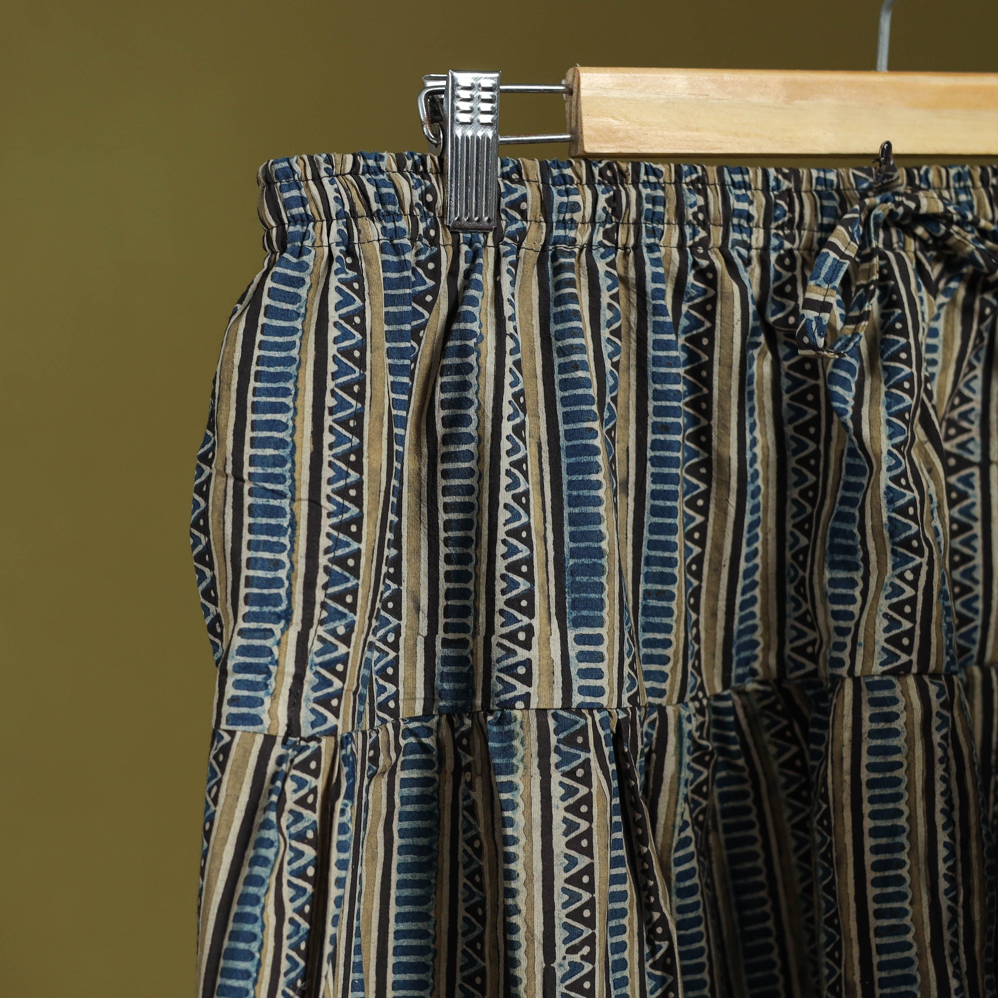 Multicolor - cotton natural dyed salwar 03 - handcrafted