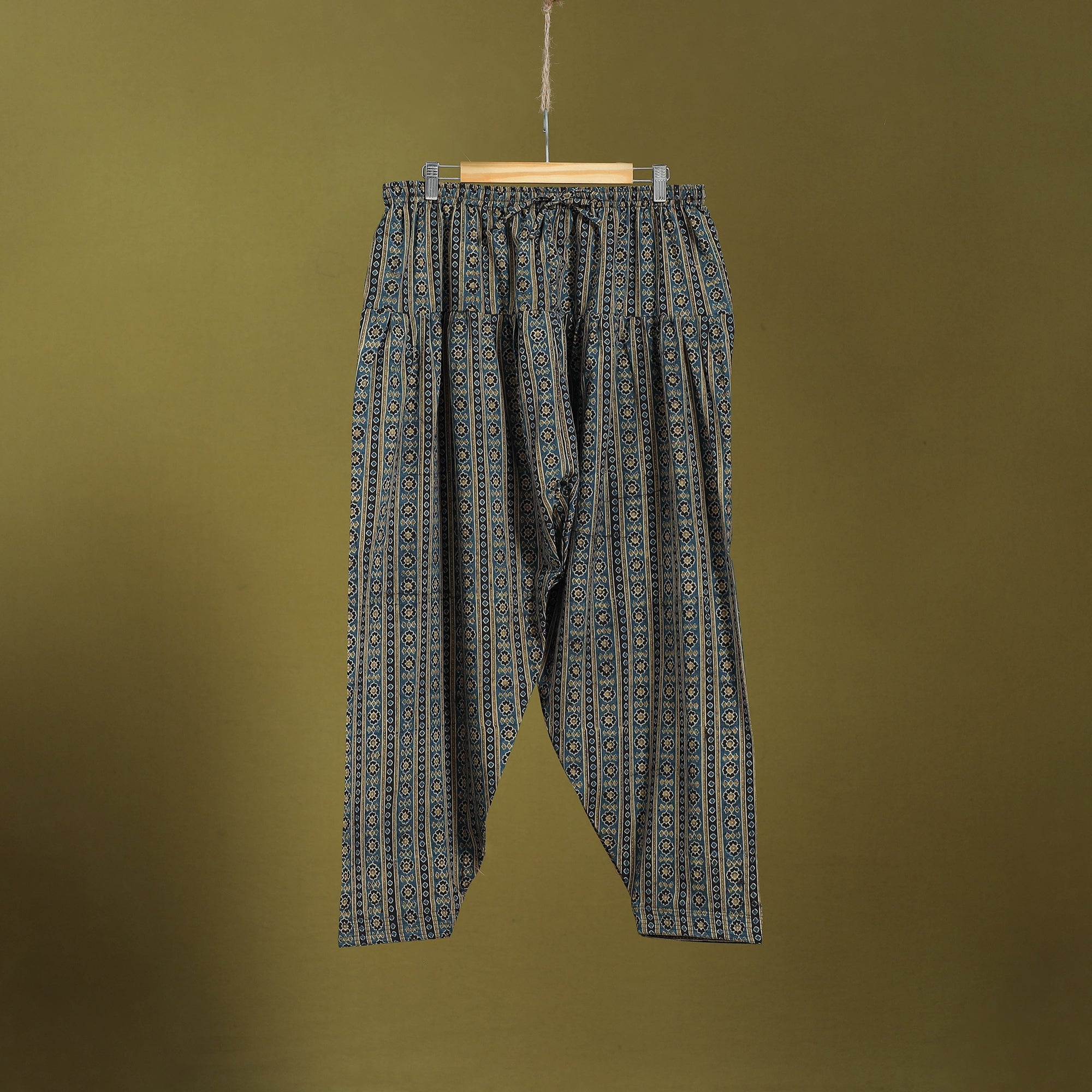 Multicolor - cotton natural dyed salwar 07 - handcrafted