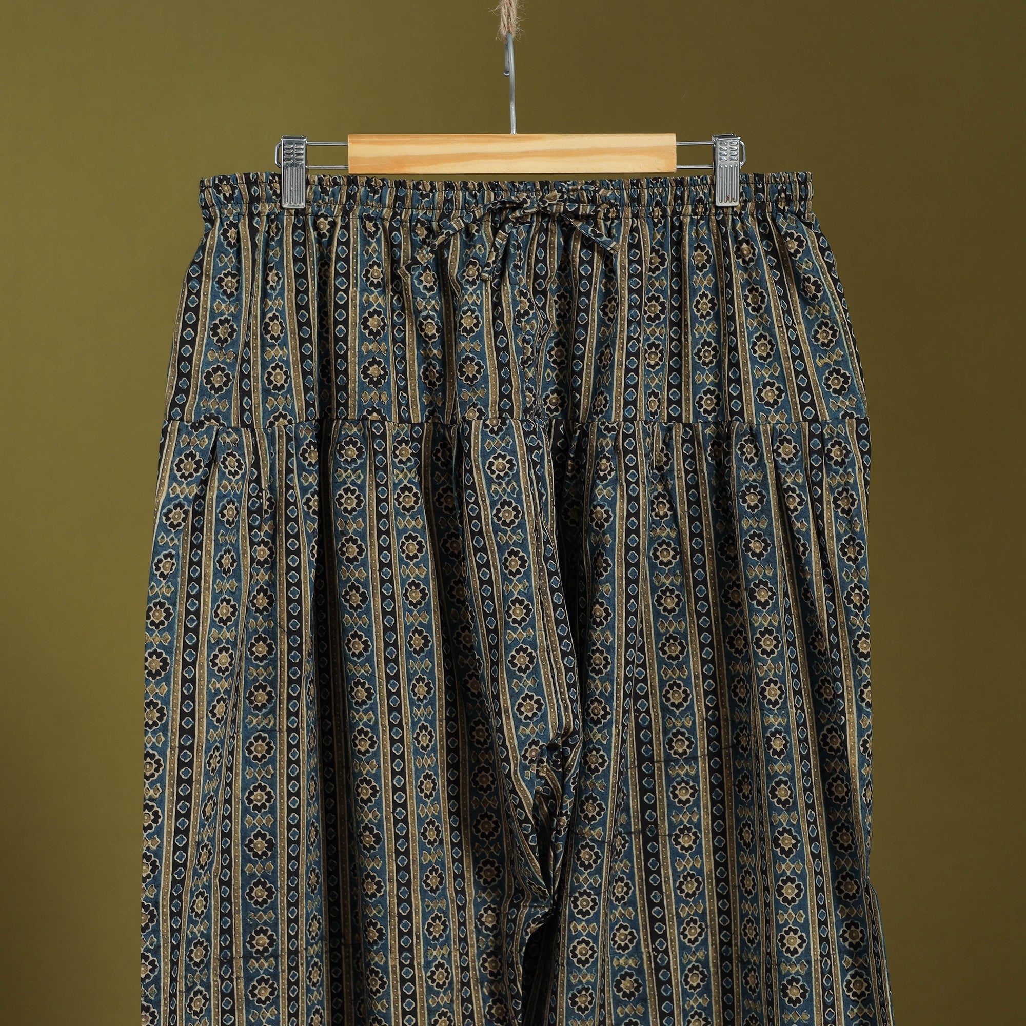 Multicolor - cotton natural dyed salwar 07 - handcrafted