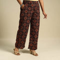 Multicolor Block Print Cotton Ajrakh Palazzo