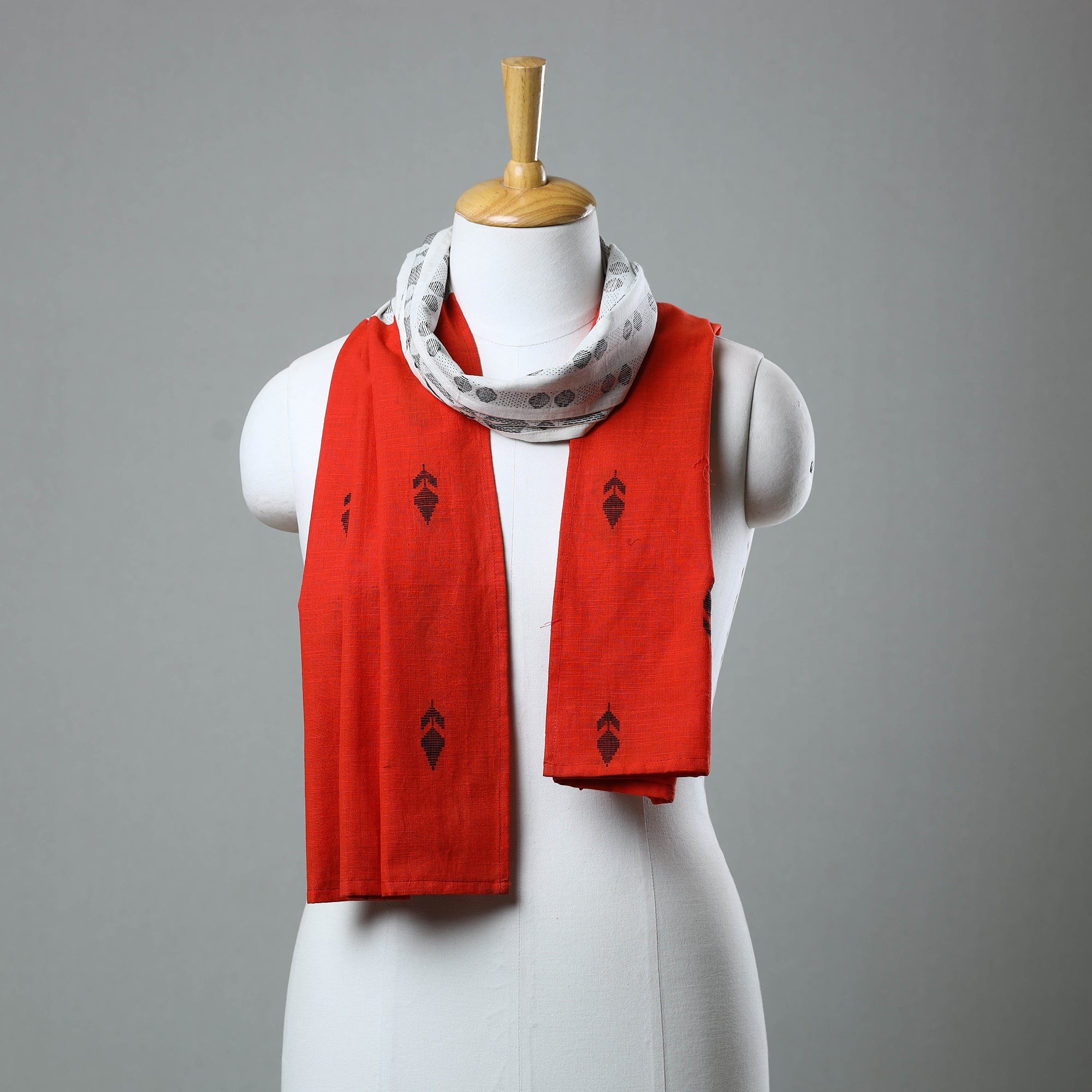  Multicolor Cotton Patchwork Jacquard Stole