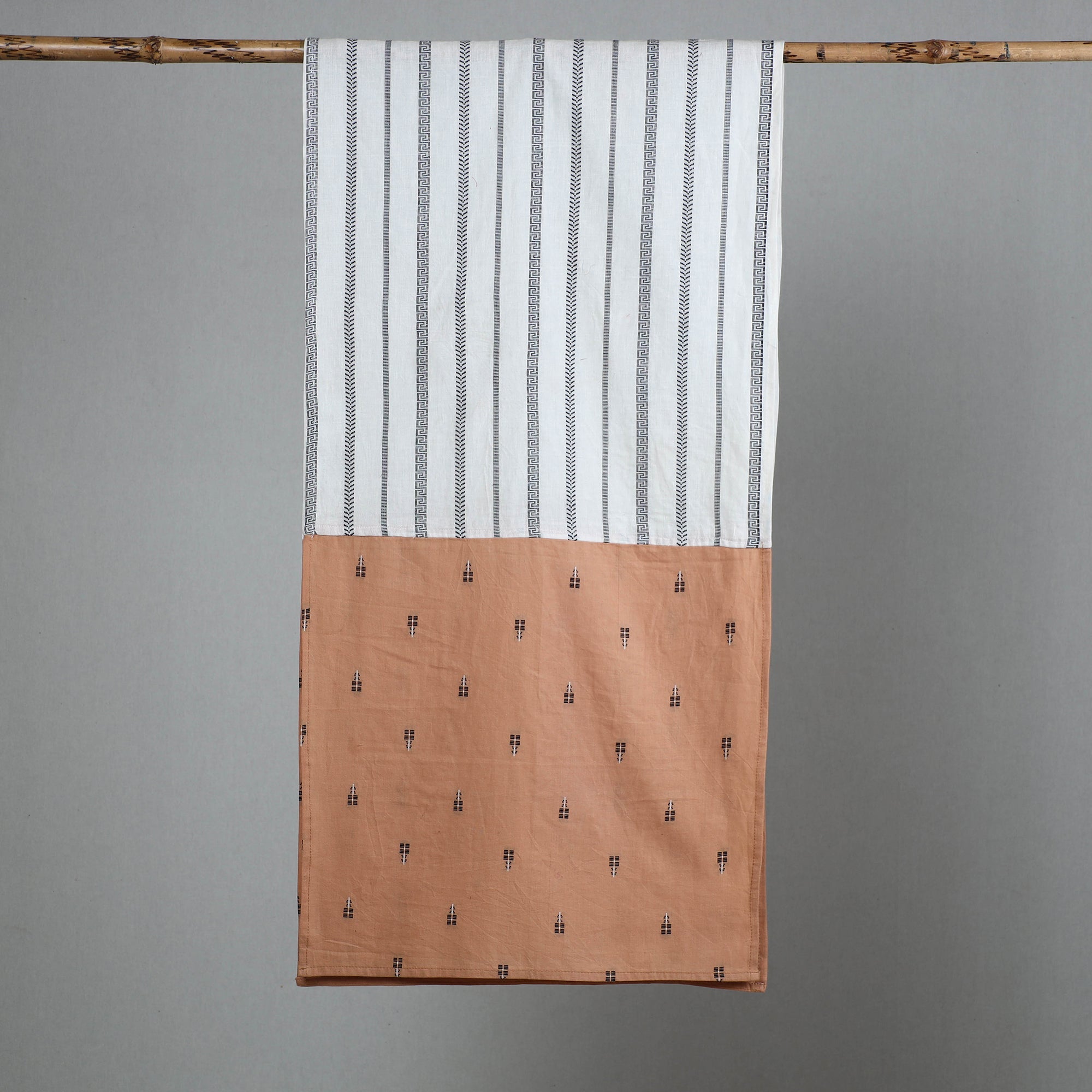 Buy Multicolor Cotton Patchwork Jacquard Stole