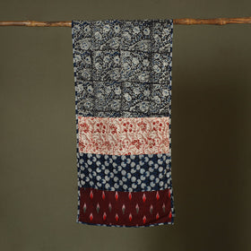 Multicolor - cotton patchwork kalamkari stole 02