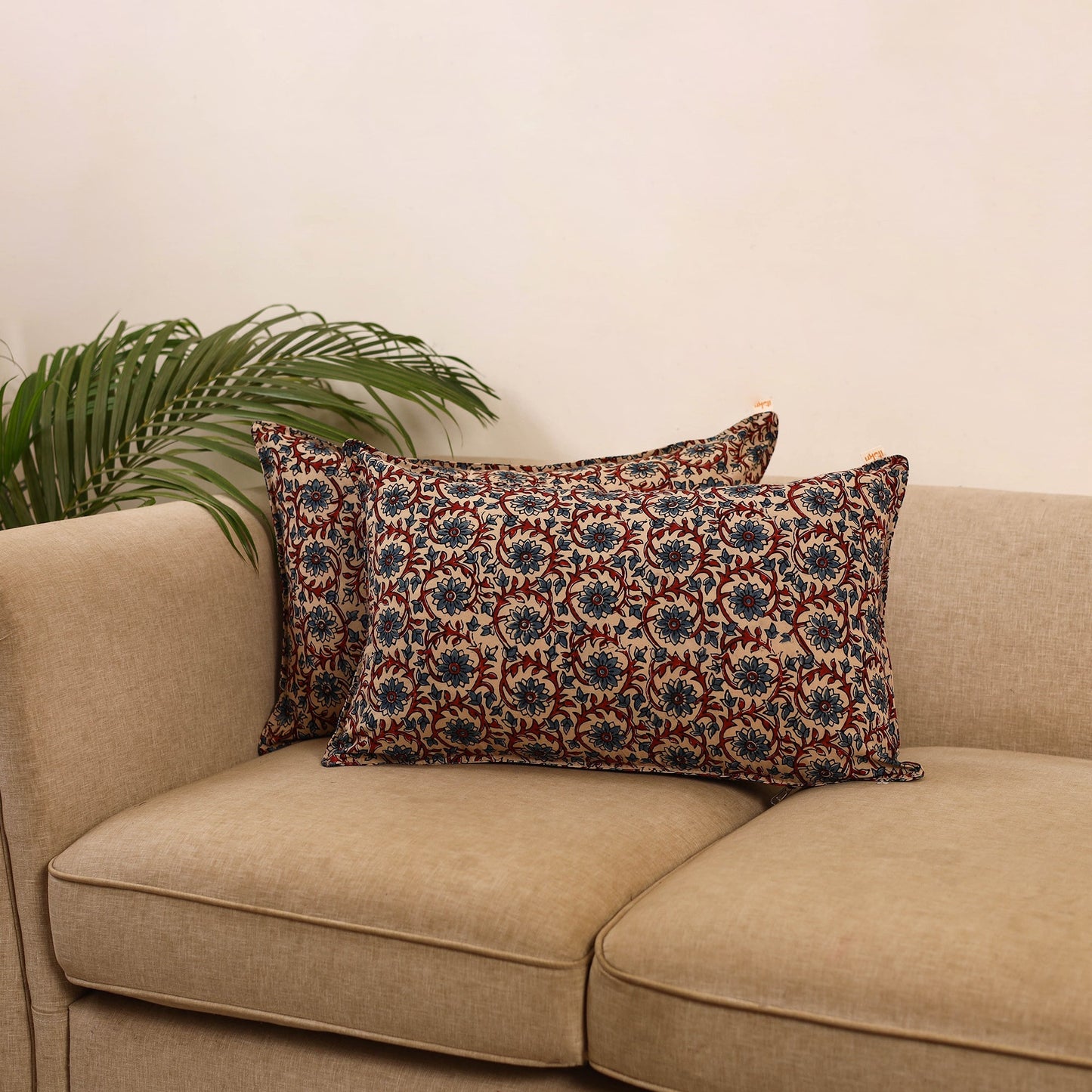 Cotton pillow covers (set of 2) 36 - handcrafted