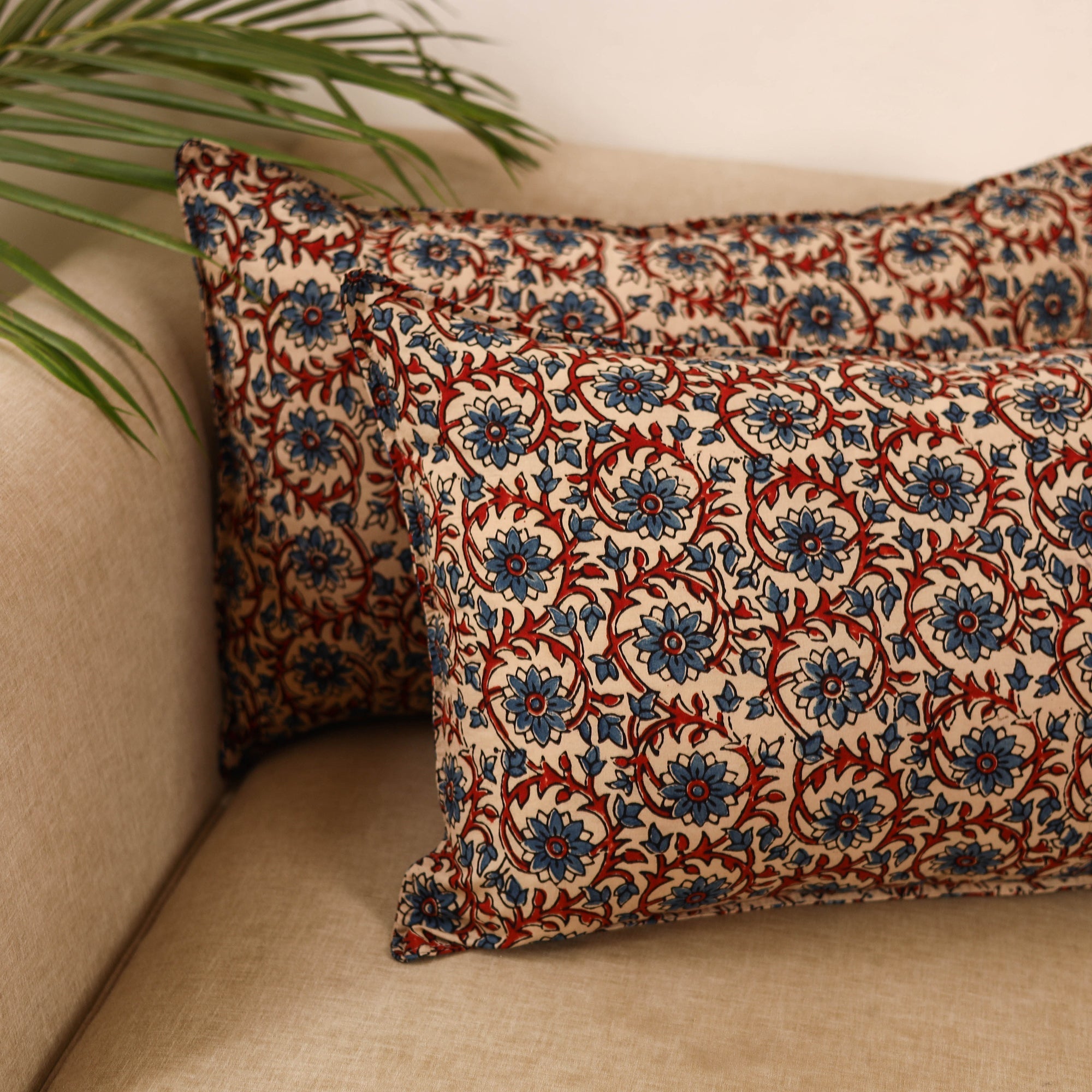 Cotton pillow covers (set of 2) 36 - handcrafted