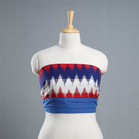 Buy Multicolor Cotton Pochampally Ikat Blouse Piece Online