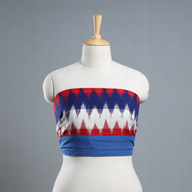 Buy Multicolor Cotton Pochampally Ikat Blouse Piece Online