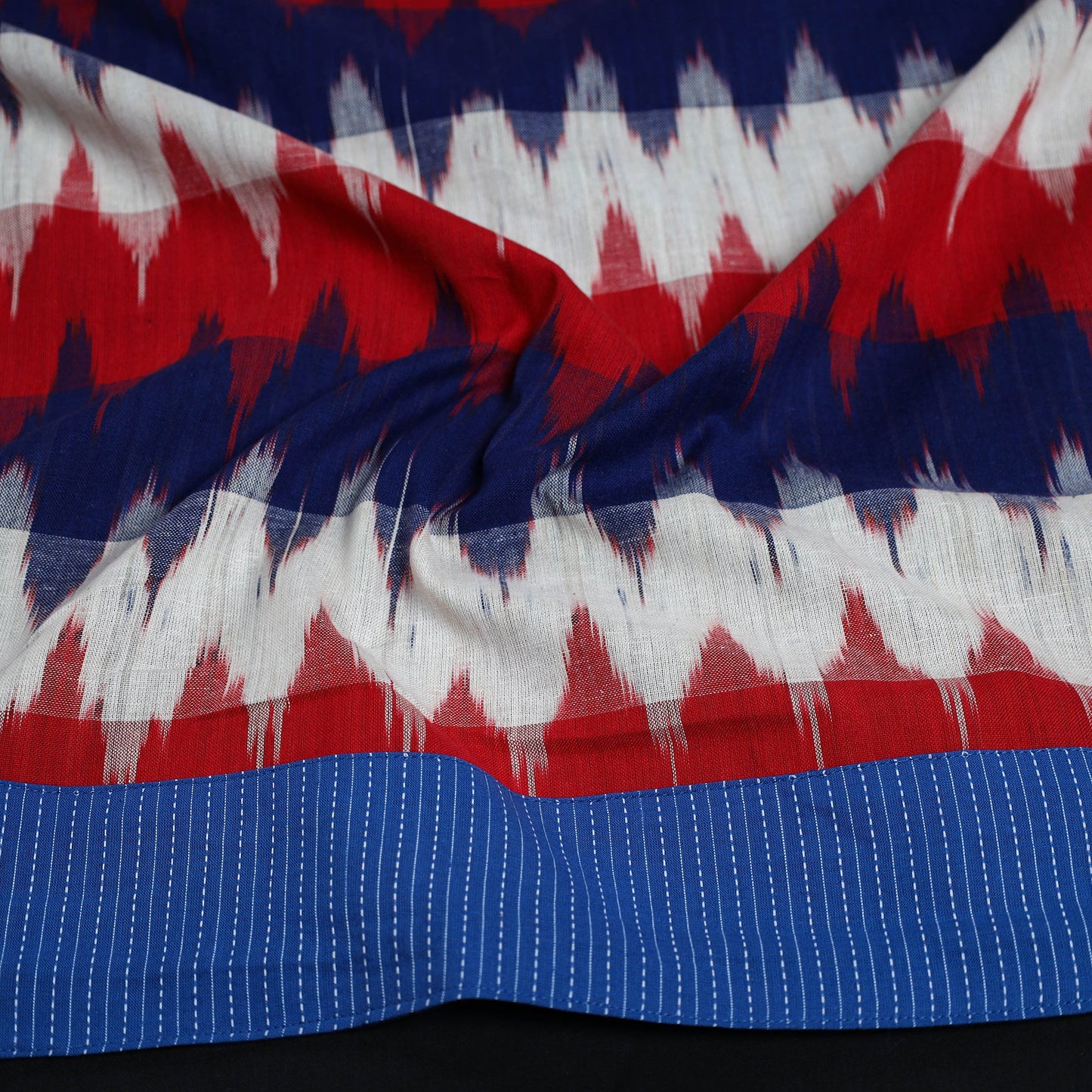 Buy Multicolor Cotton Pochampally Ikat Blouse Piece Online