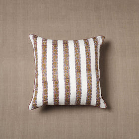 Multicolor - cotton sanganeri cushion cover (16 x 16 in) 08