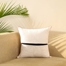 Multicolor Block Print Cotton Sanganeri Cushion Cover