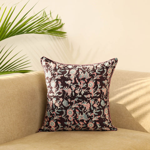 Buy Block Print Cotton Sanganeri Cushion Cover