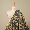 Multicolor Block Print Cotton Sanganeri Fabric