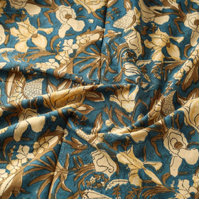 Multicolor Block Print Cotton Sanganeri Fabric