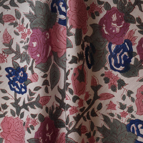 Multicolor - cotton sanganeri fabric 38 - handcrafted