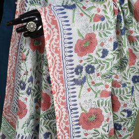 Multicolor - cotton sanganeri floral dupatta 15