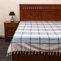 Multicolor - cotton single handloom bed cover (90 x 60 in)