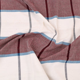 Multicolor - cotton single handloom bed cover (90 x 60 in)