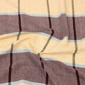 Multicolor - cotton single handloom bed cover (90 x 60 in)