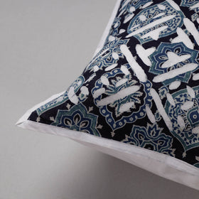 Buy Multicolor Cutwork Cotton Applique Cushion Cover