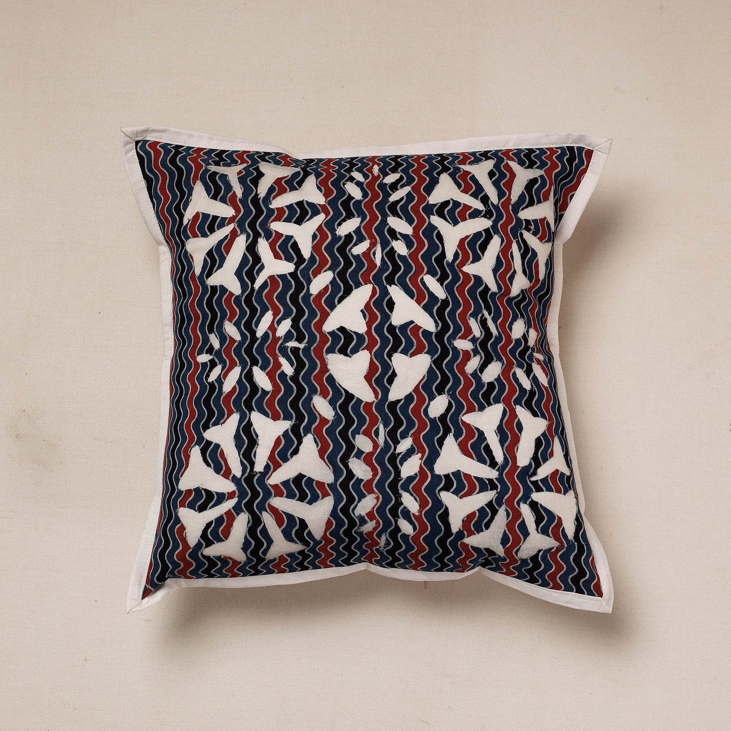 Applique Work Cushion Cover