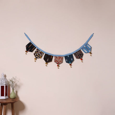 Multicolor - decorative handmade fabric toran 01