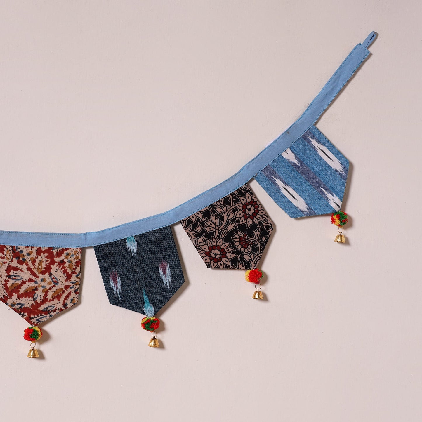 Multicolor - decorative handmade fabric toran 01