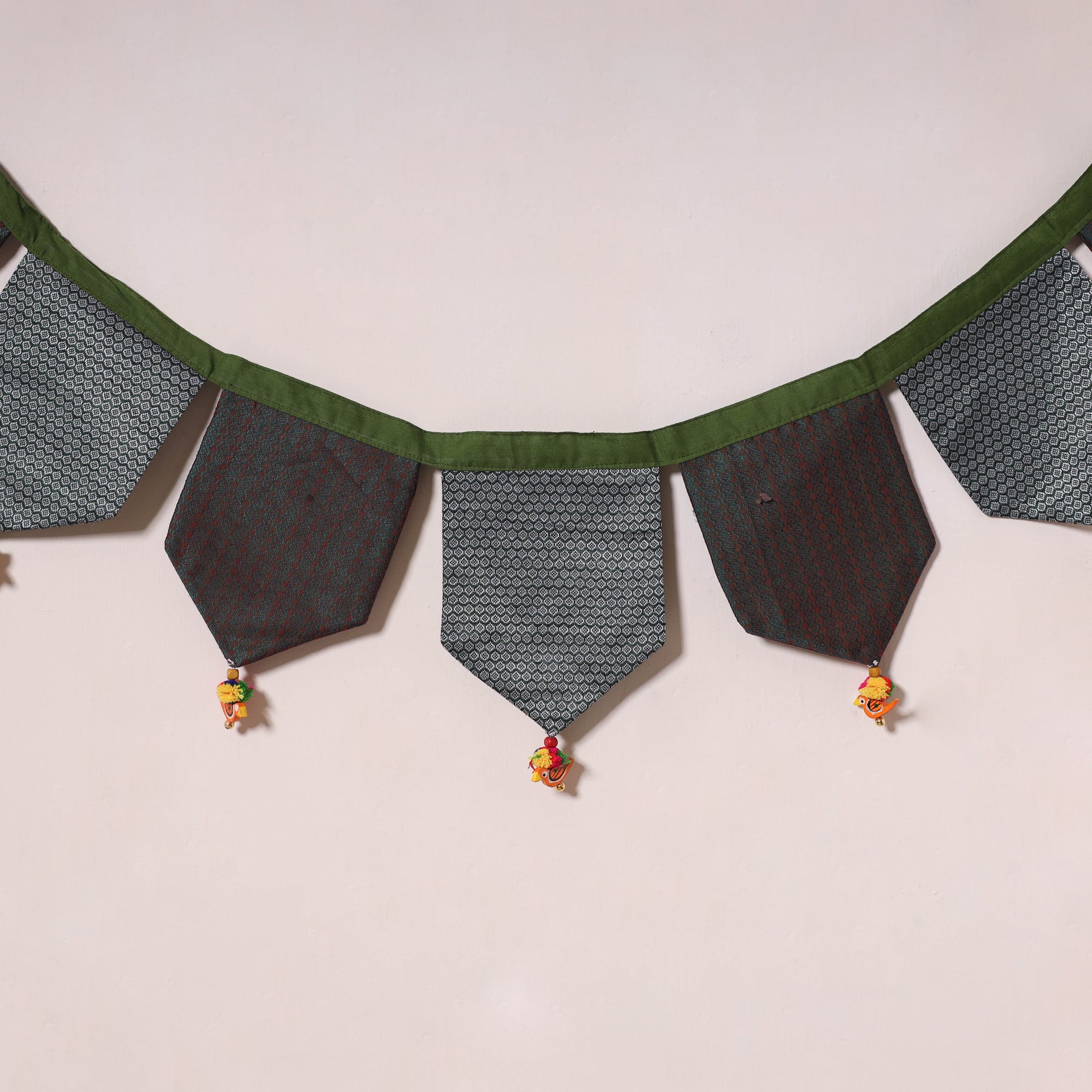 Multicolor - decorative handmade fabric toran 01