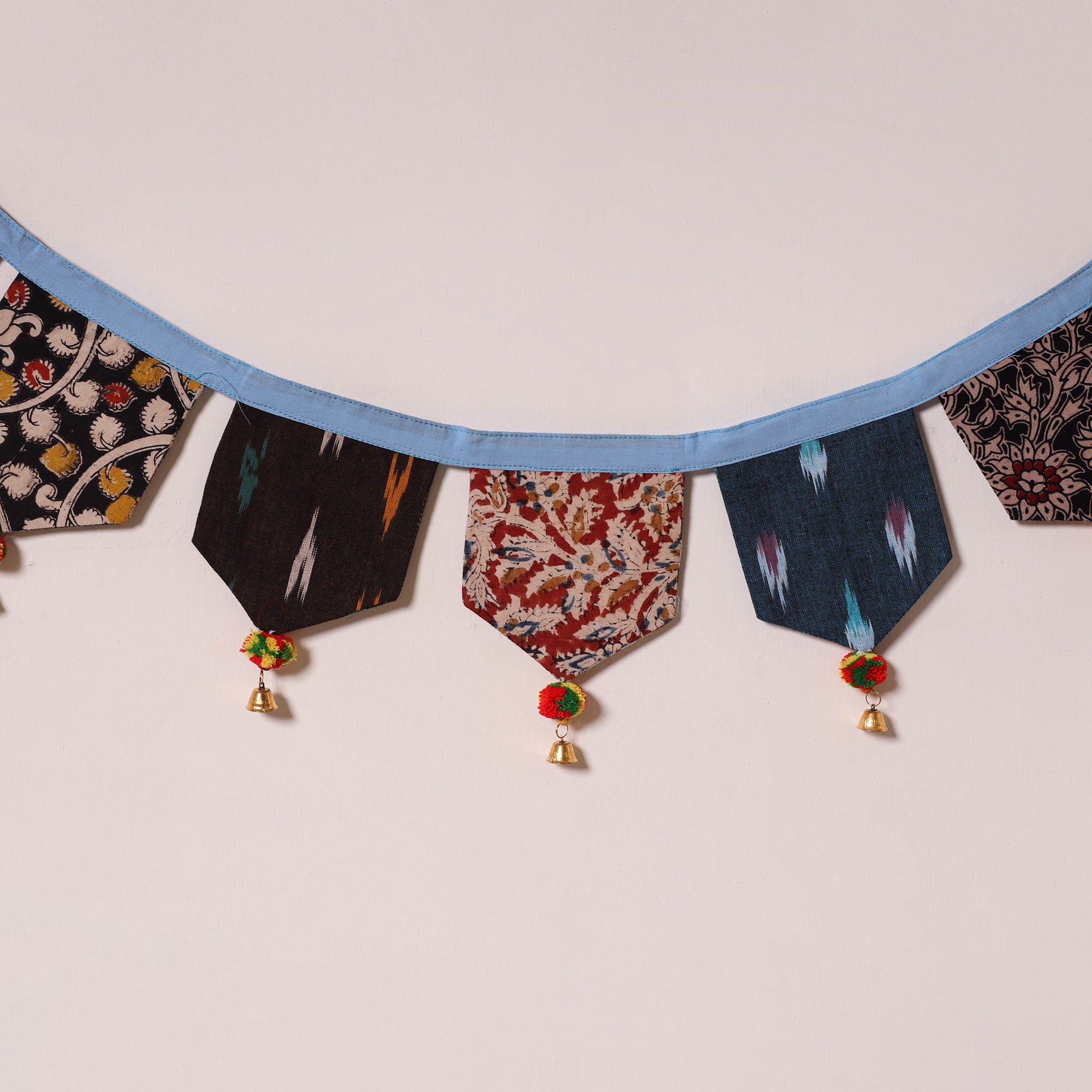 Multicolor - decorative handmade fabric toran 01