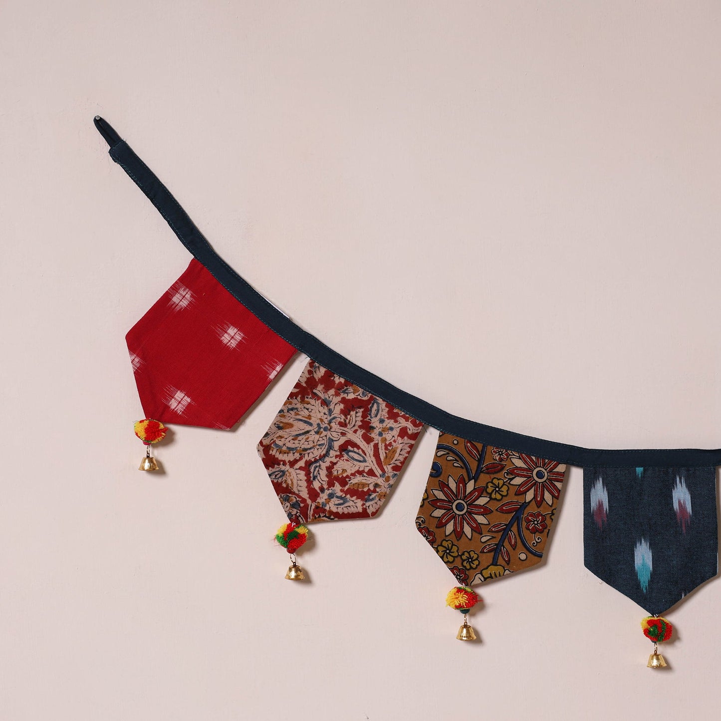 Multicolor - decorative handmade fabric toran 02