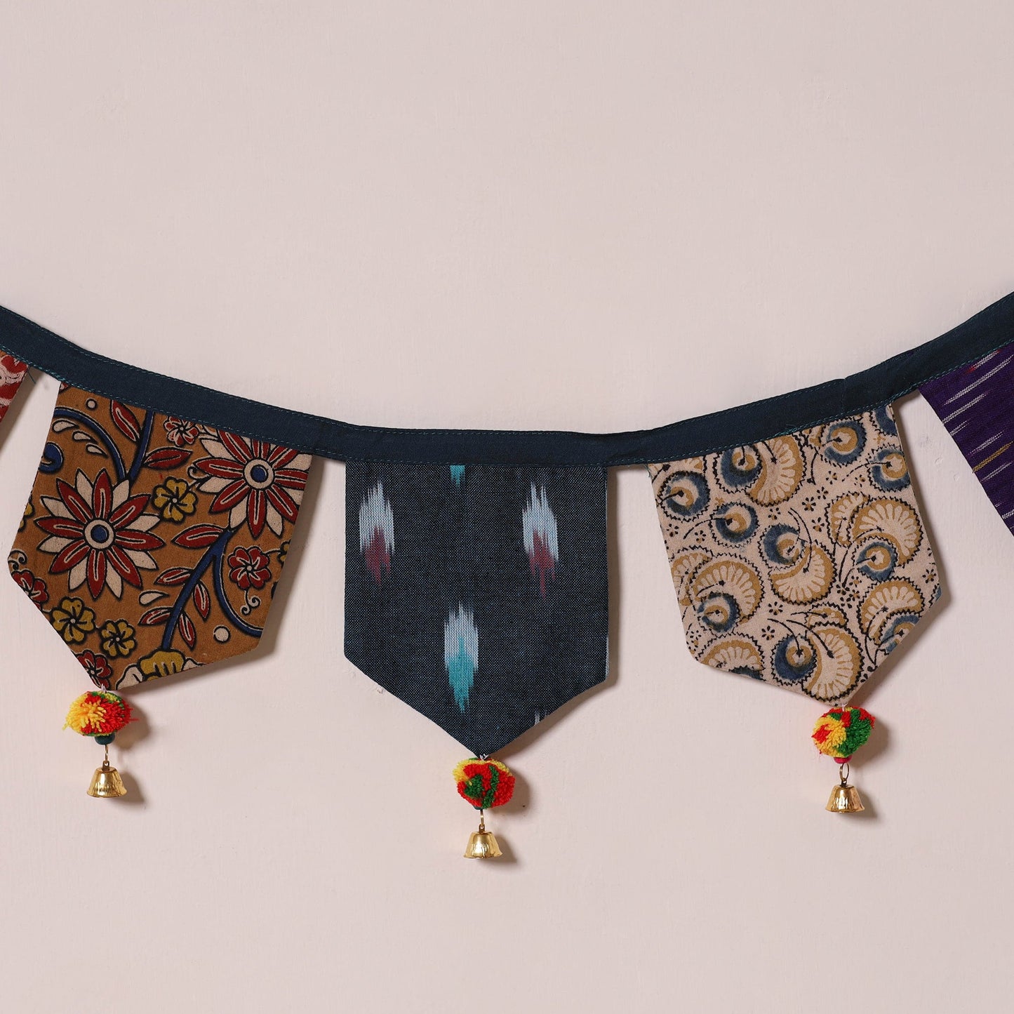 Multicolor - decorative handmade fabric toran 02