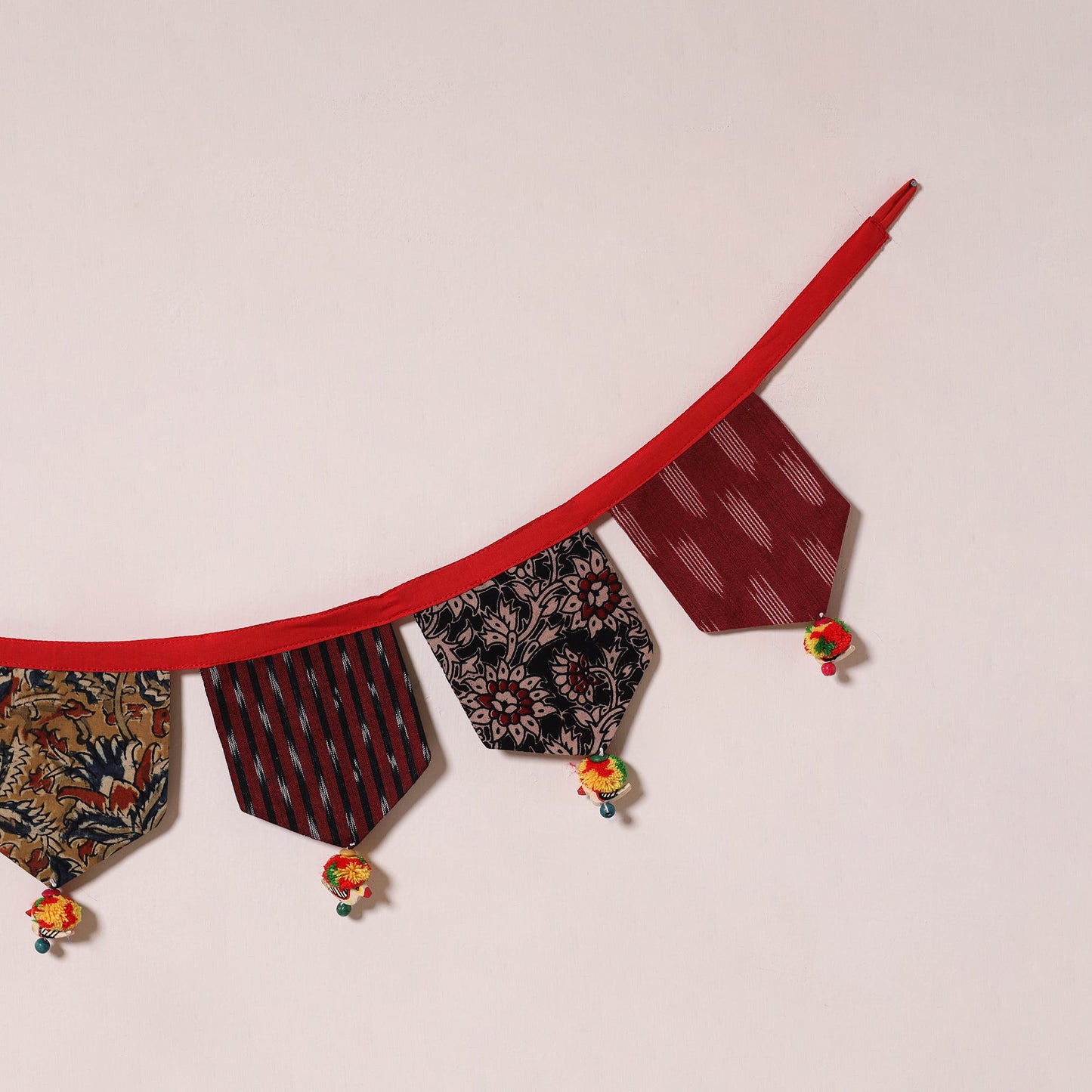 Multicolor - decorative handmade fabric toran 03