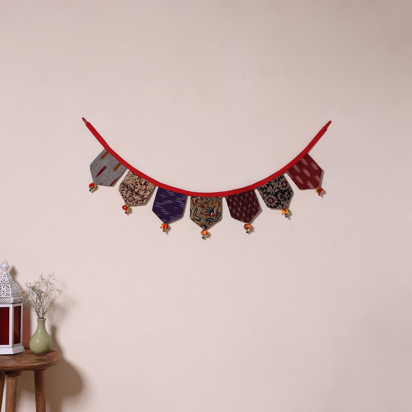 Multicolor - decorative handmade fabric toran 03