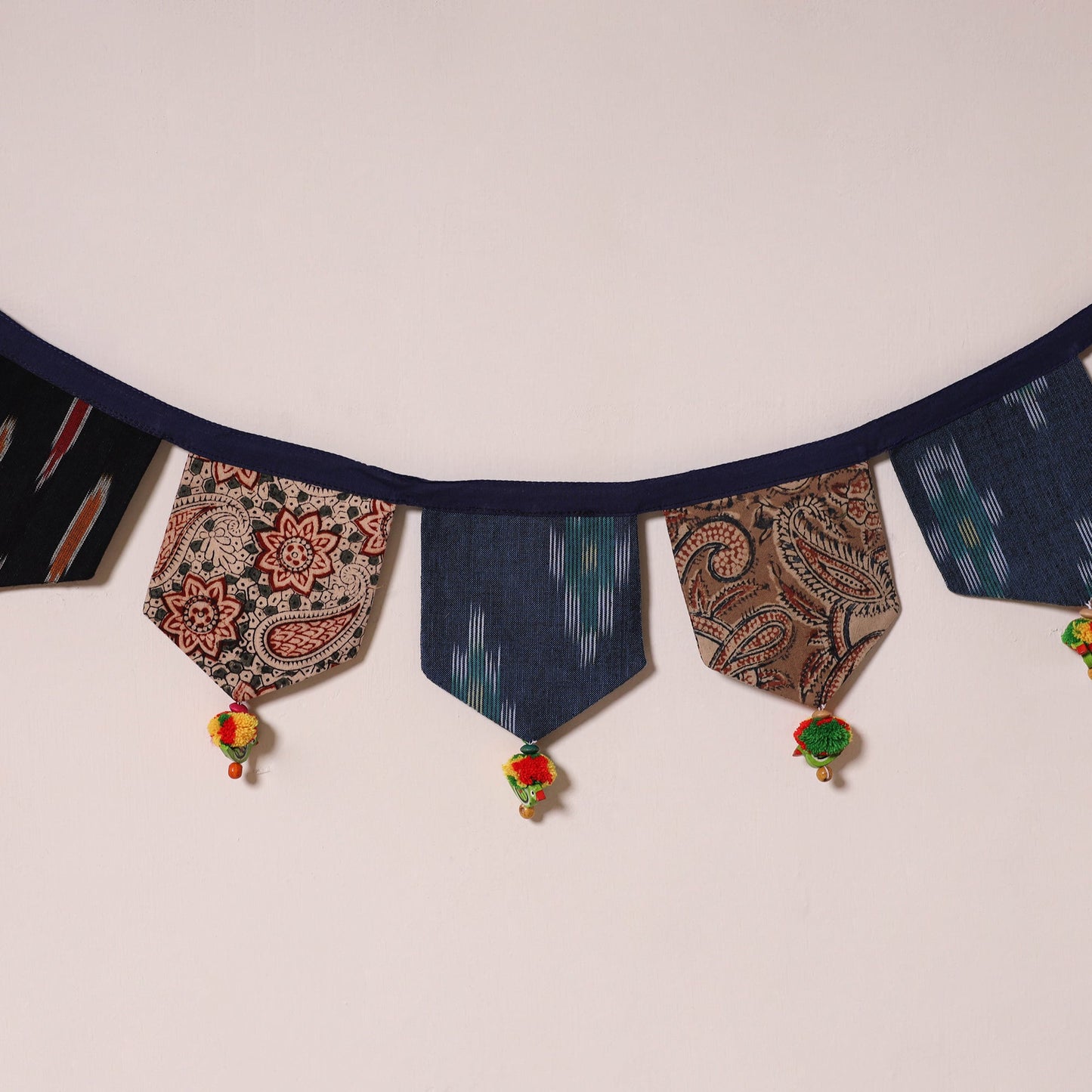 Multicolor - decorative handmade fabric toran 04