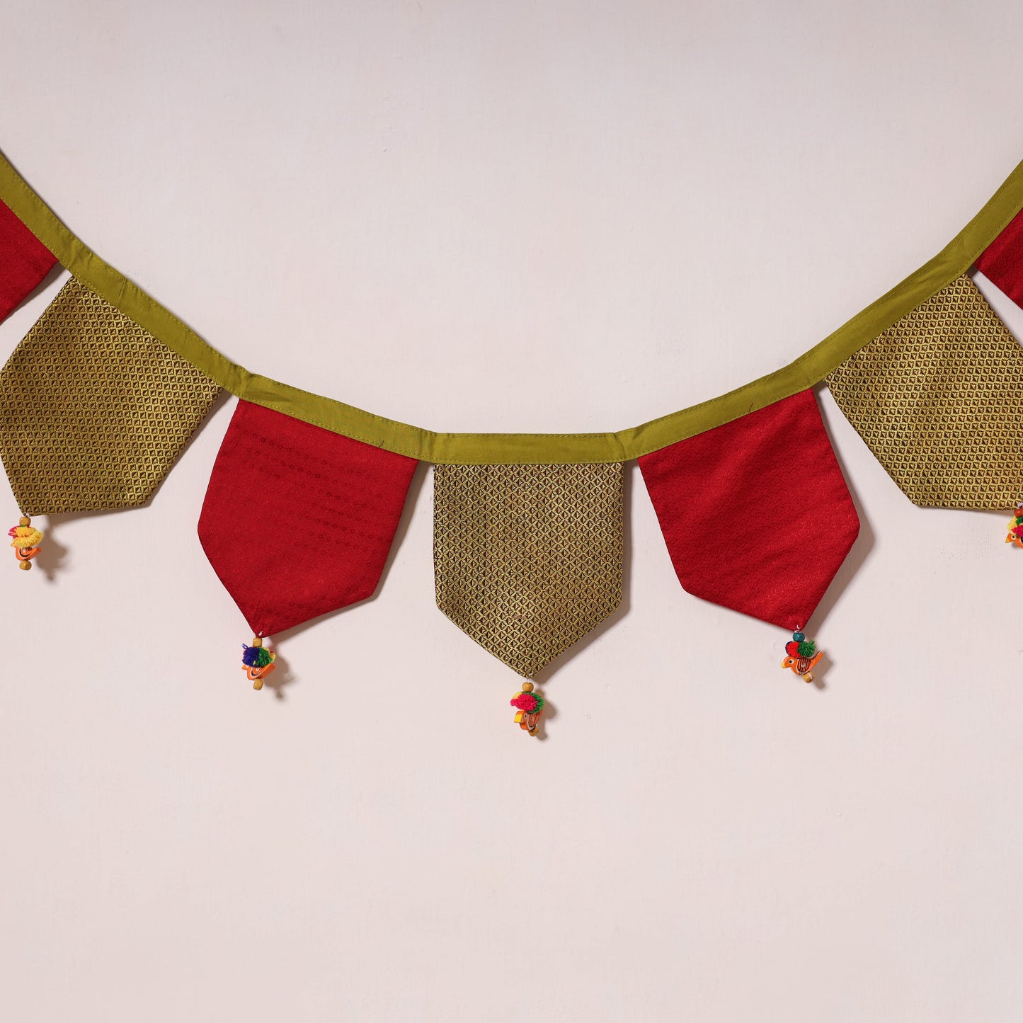 Multicolor - decorative handmade fabric toran 05