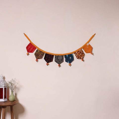 Multicolor - decorative handmade fabric toran 05
