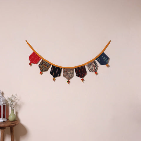 Multicolor - decorative handmade fabric toran 06