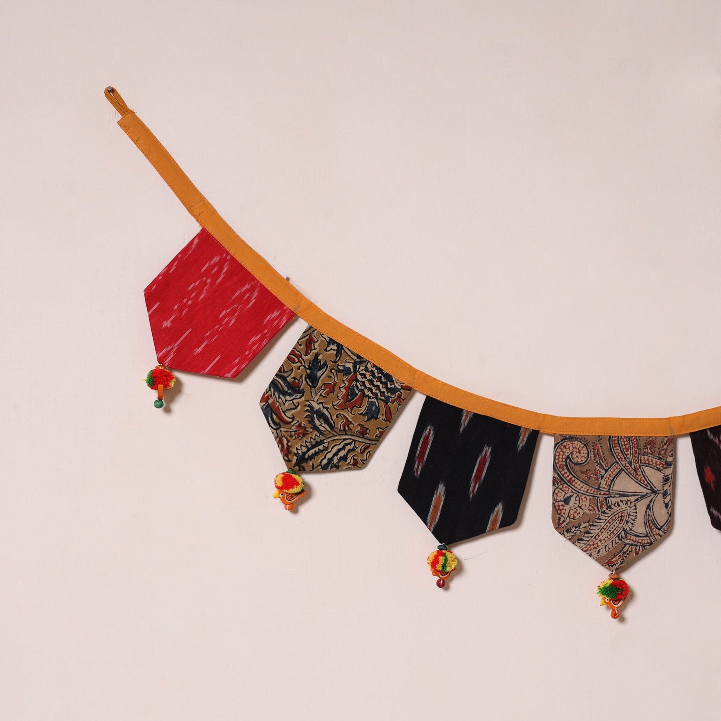 Multicolor - decorative handmade fabric toran 06