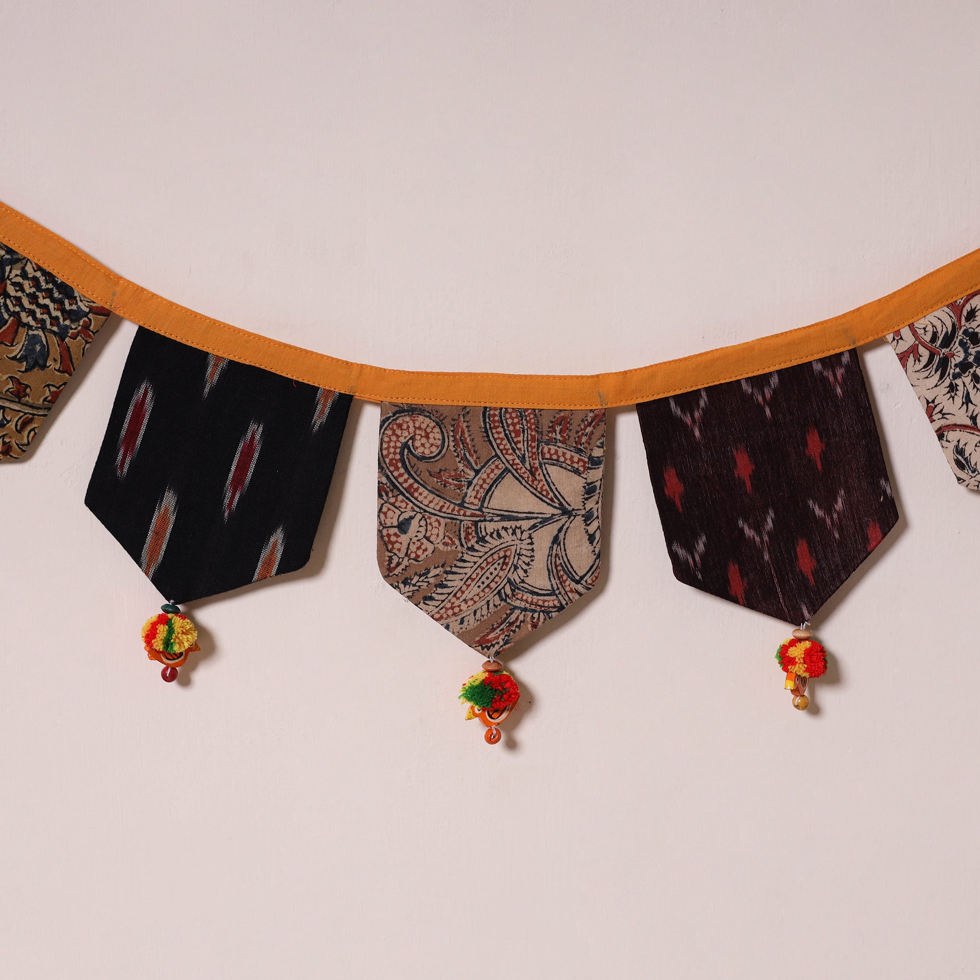 Multicolor - decorative handmade fabric toran 06