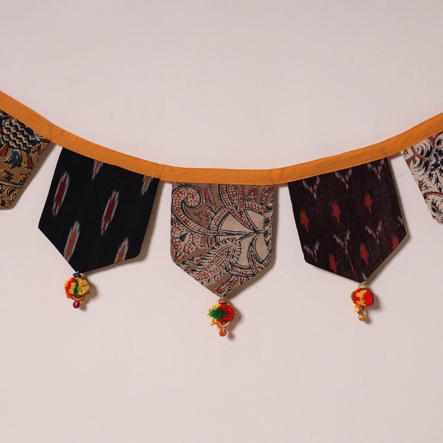 Multicolor - decorative handmade fabric toran 06