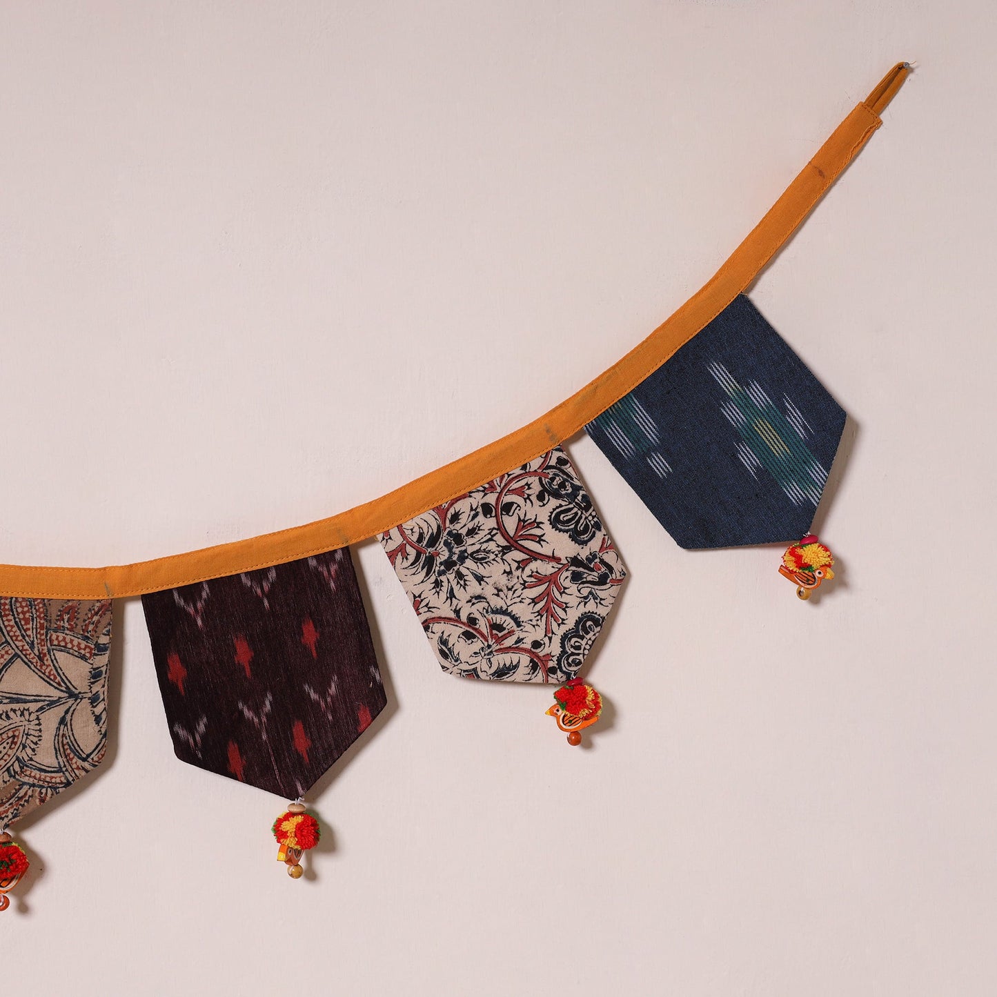 Multicolor - decorative handmade fabric toran 06